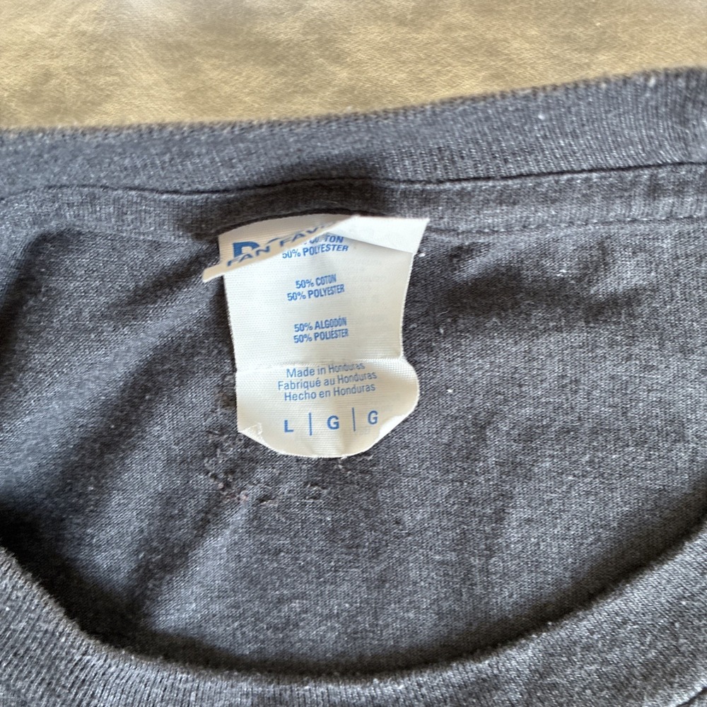 Research Flat Earth T-shirt Men's Large Long Sleeve Gray - Picture 5 of 12